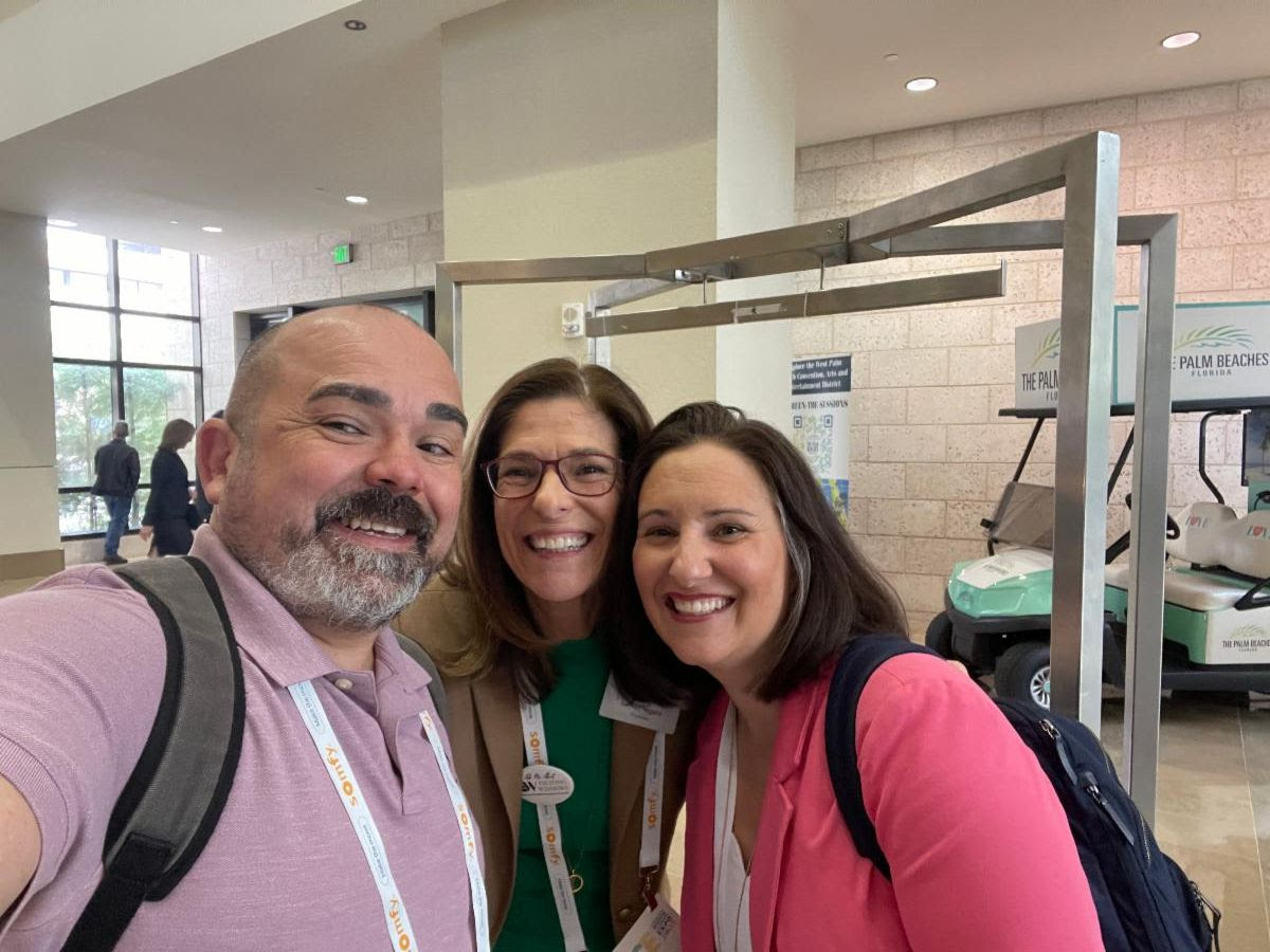 Roger Magalhaes and collegues at IWCE 2025 - 5